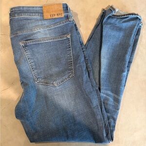 Express Slim Fit Light Blue Jeans